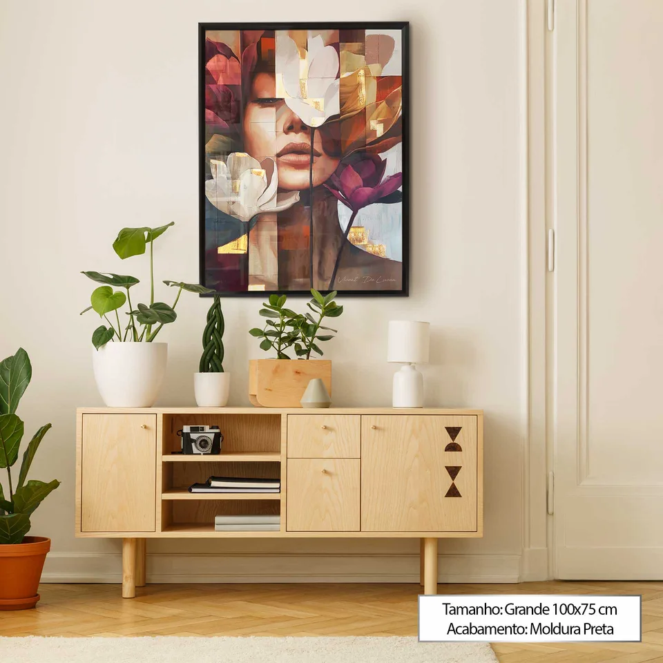 Quadro Florescer da Beleza, de Vicent de Lucca — foto 7
