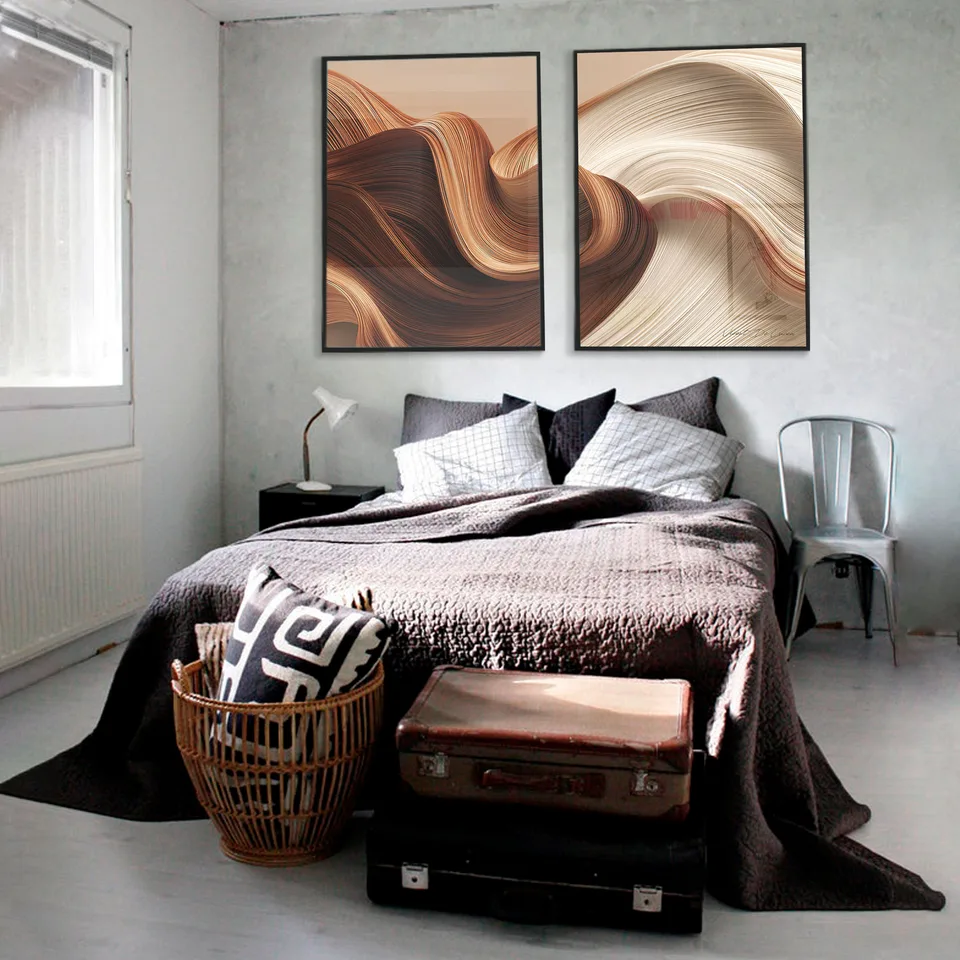 Quadro Fluidez Natural - 2 Peças, de Vicent de Lucca — foto 7