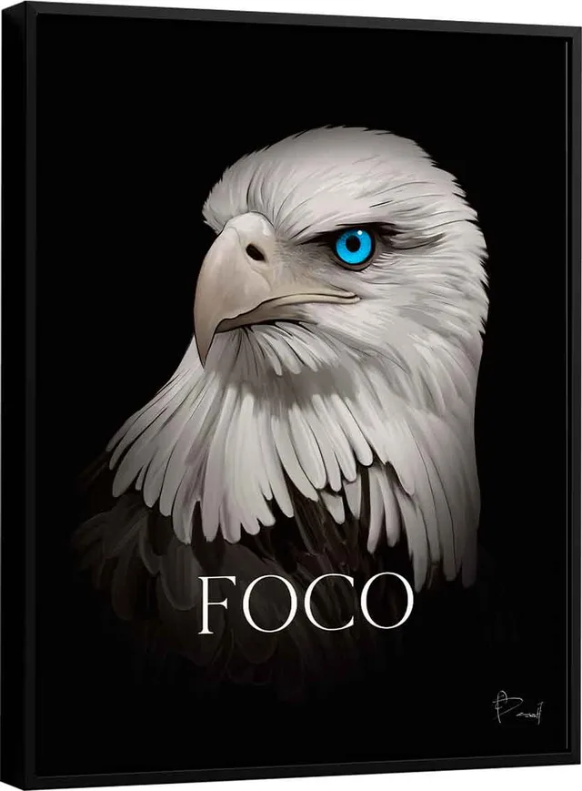 Quadro Foco da Águia - Arquétipos | QuadrosDecorativos.com