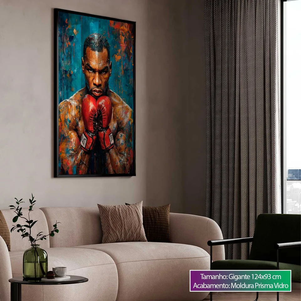 Quadro Glória e Poder Mike Tyson, de Le Roux — foto 5
