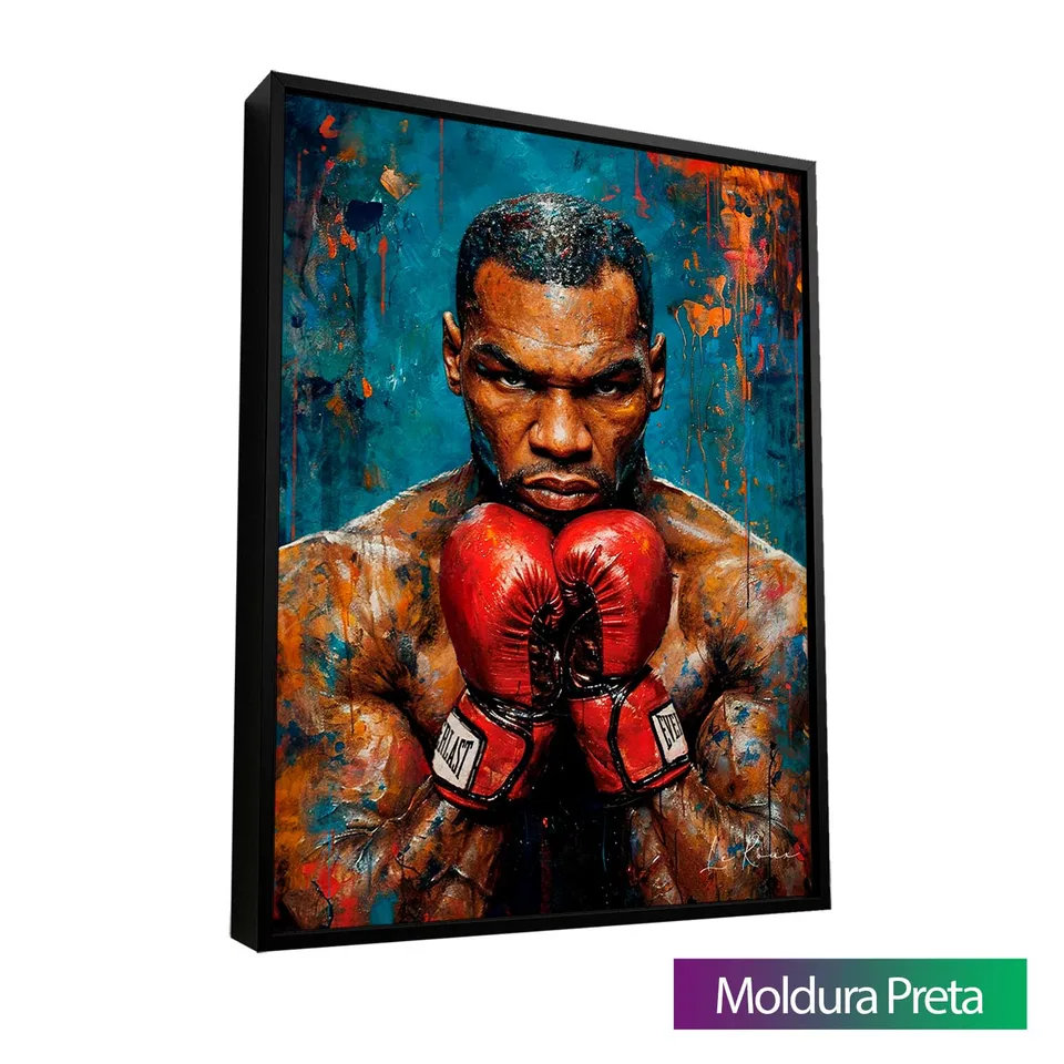 Quadro Glória e Poder Mike Tyson, de Le Roux — foto 10