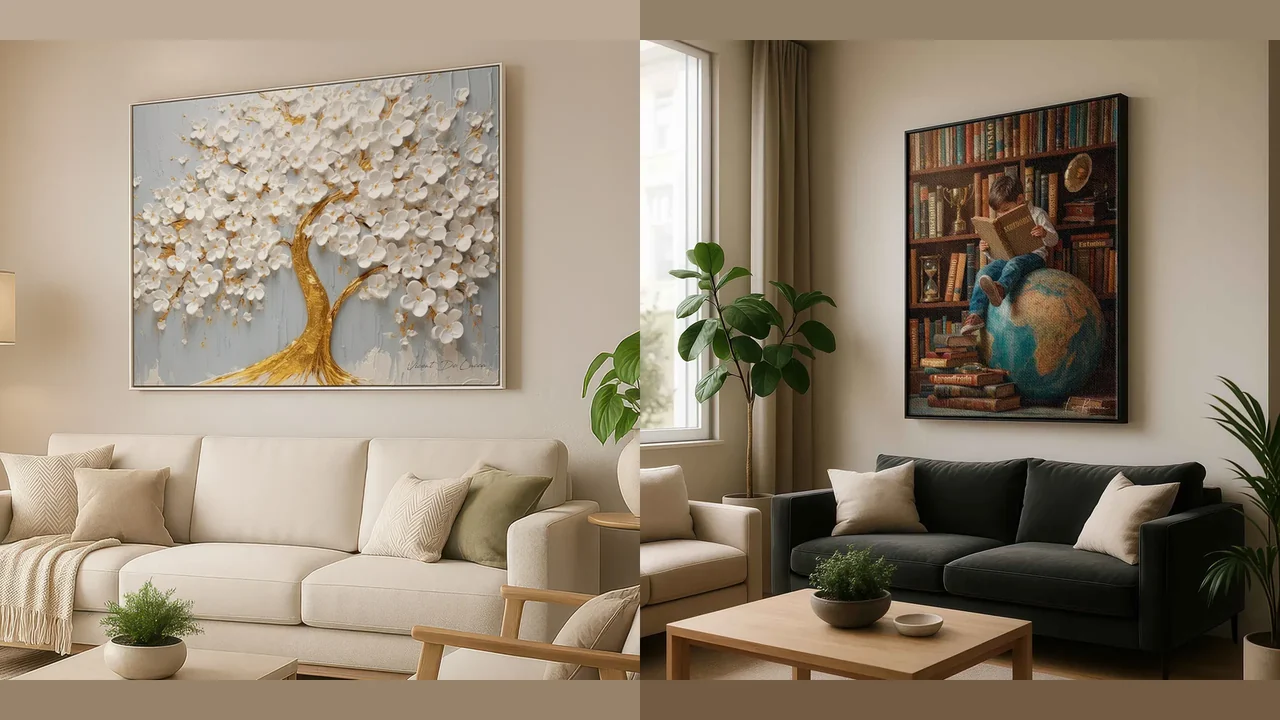 Quadros para quarto feminino – As 10 artes mais lindas para você.