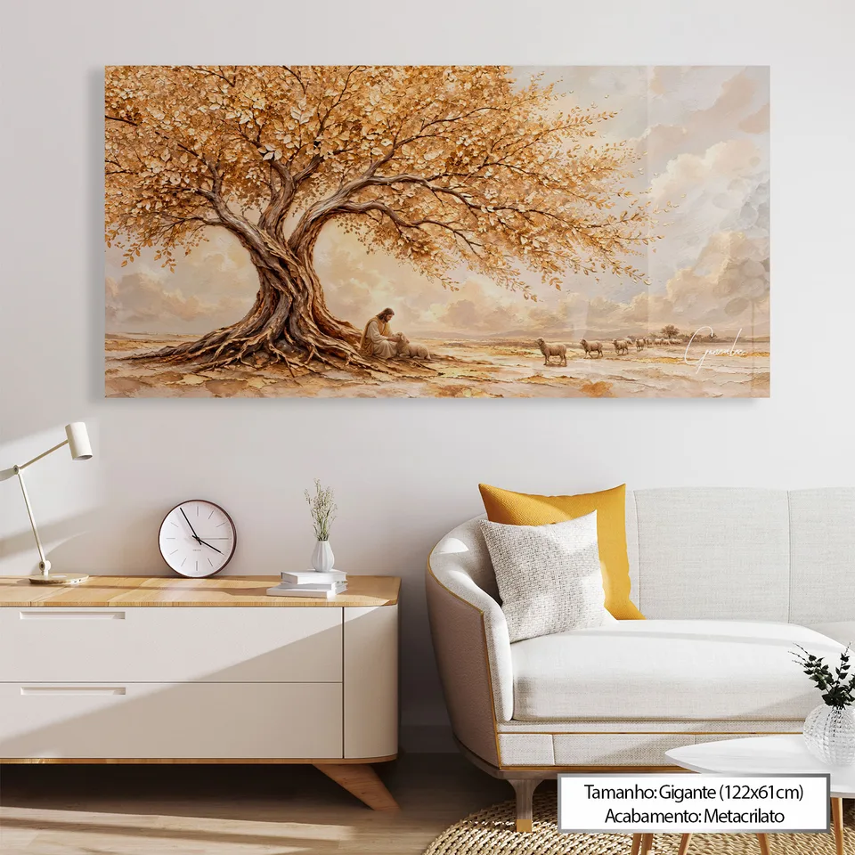 Quadro Jesus e a Árvore da Vida — foto 2