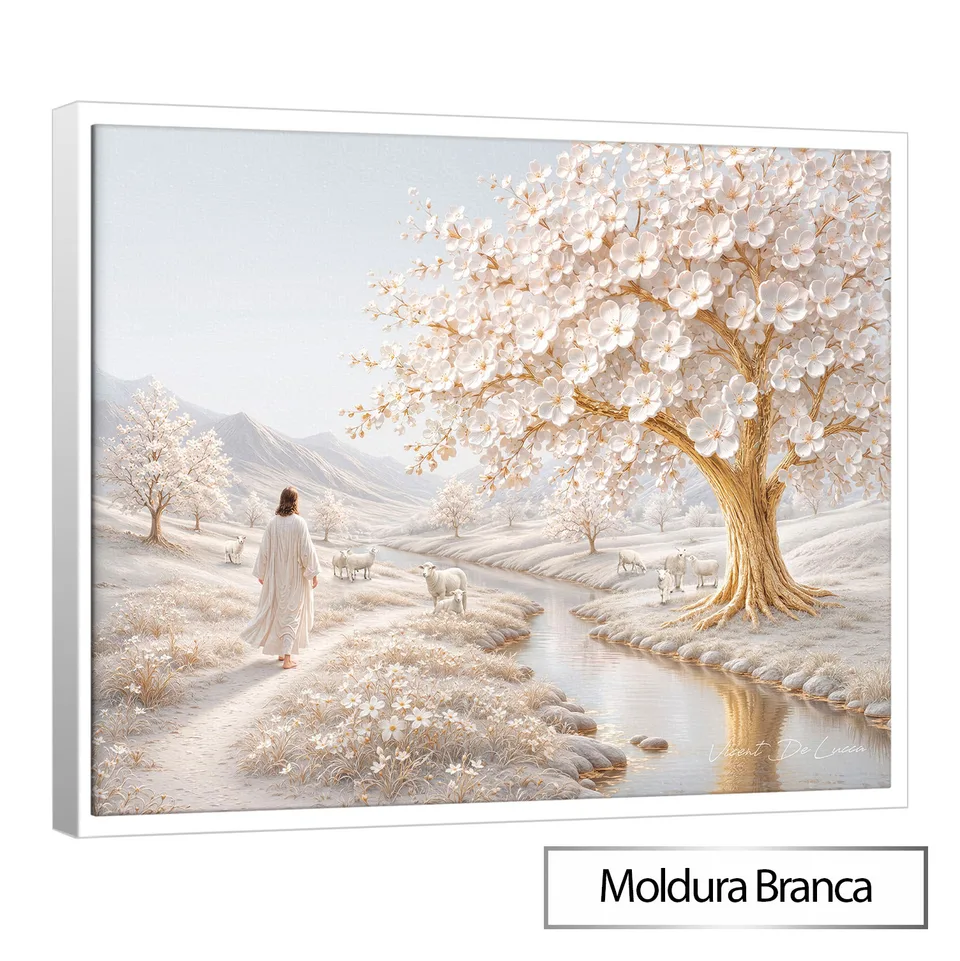 Quadro Jesus e o Jardim da Paz — foto 6