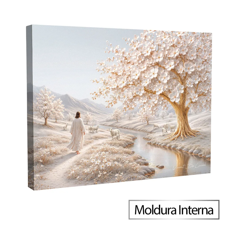 Quadro Jesus e o Jardim da Paz — foto 10