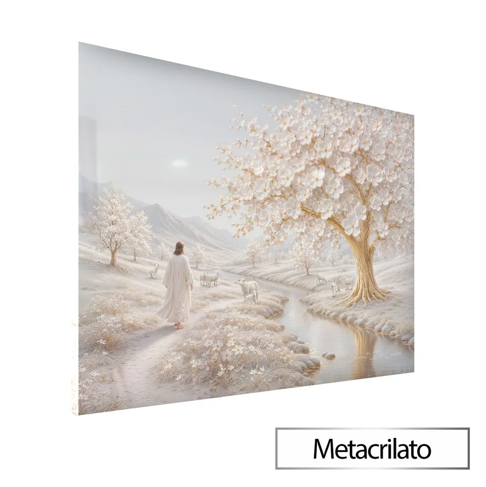 Quadro Jesus e o Jardim da Paz — foto 9