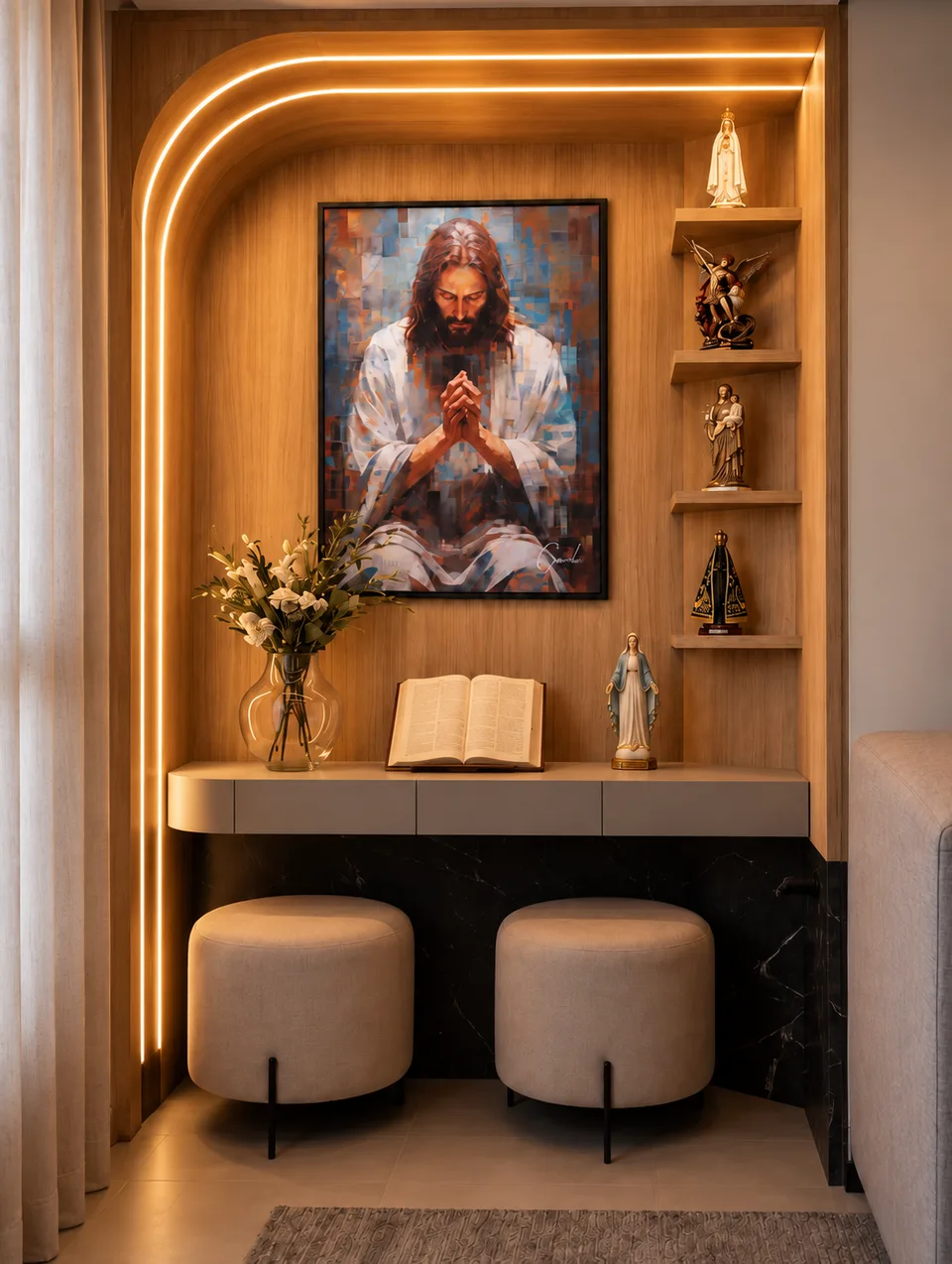 Quadro Jesus Grid Art — foto 15