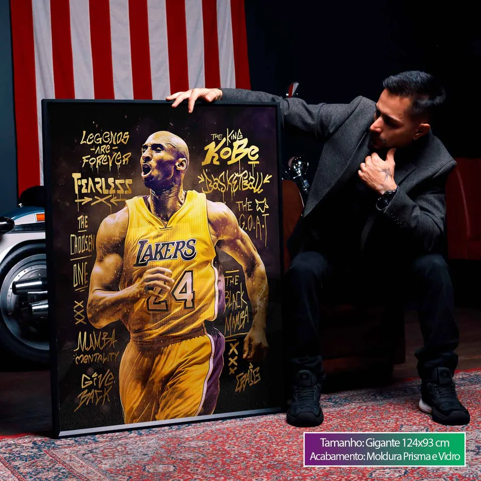 Quadro Kobe Bryant Grafite CRAIG, de CRAIG — foto 3