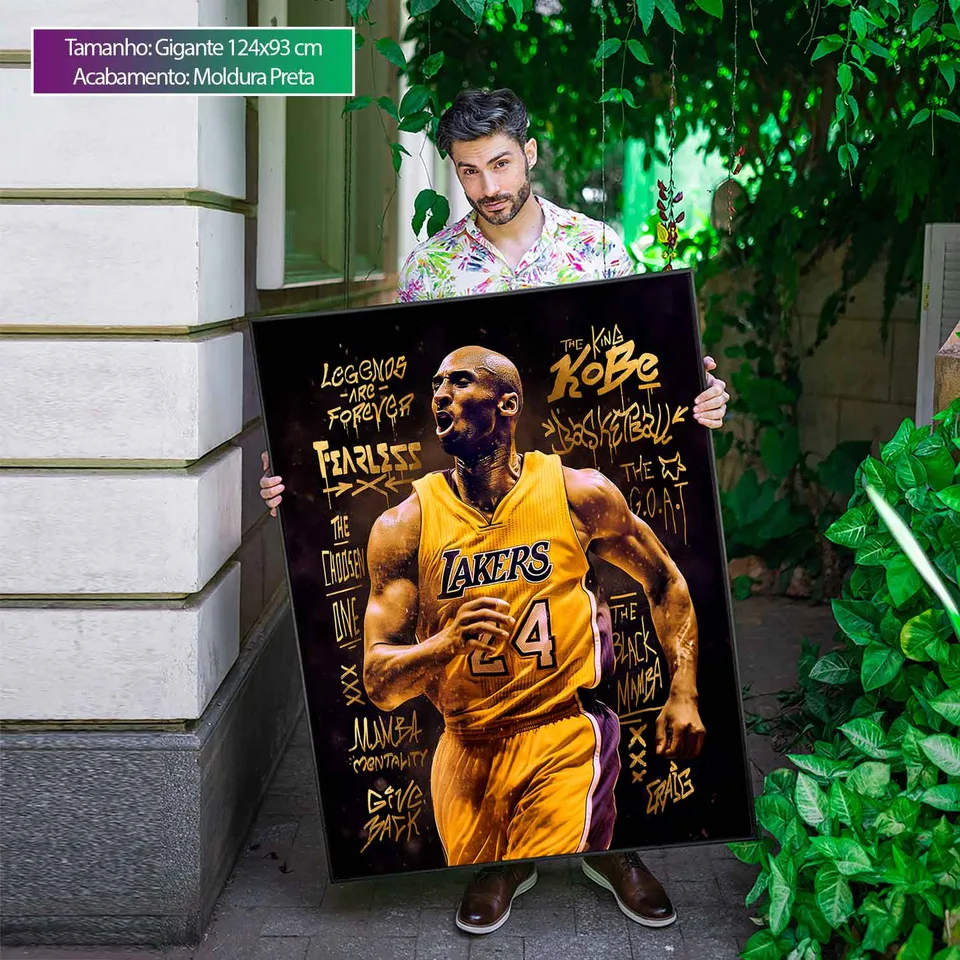 Quadro Kobe Bryant Grafite CRAIG, de CRAIG — foto 4