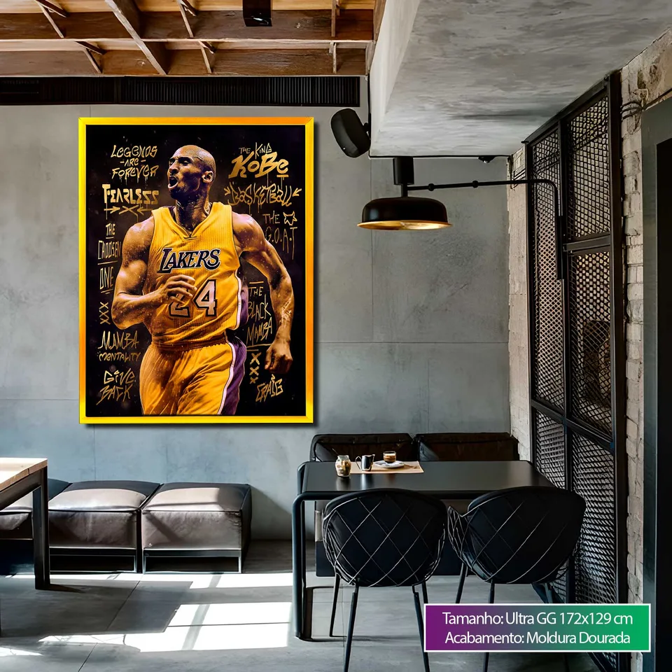 Quadro Kobe Bryant Grafite CRAIG, de CRAIG — foto 7