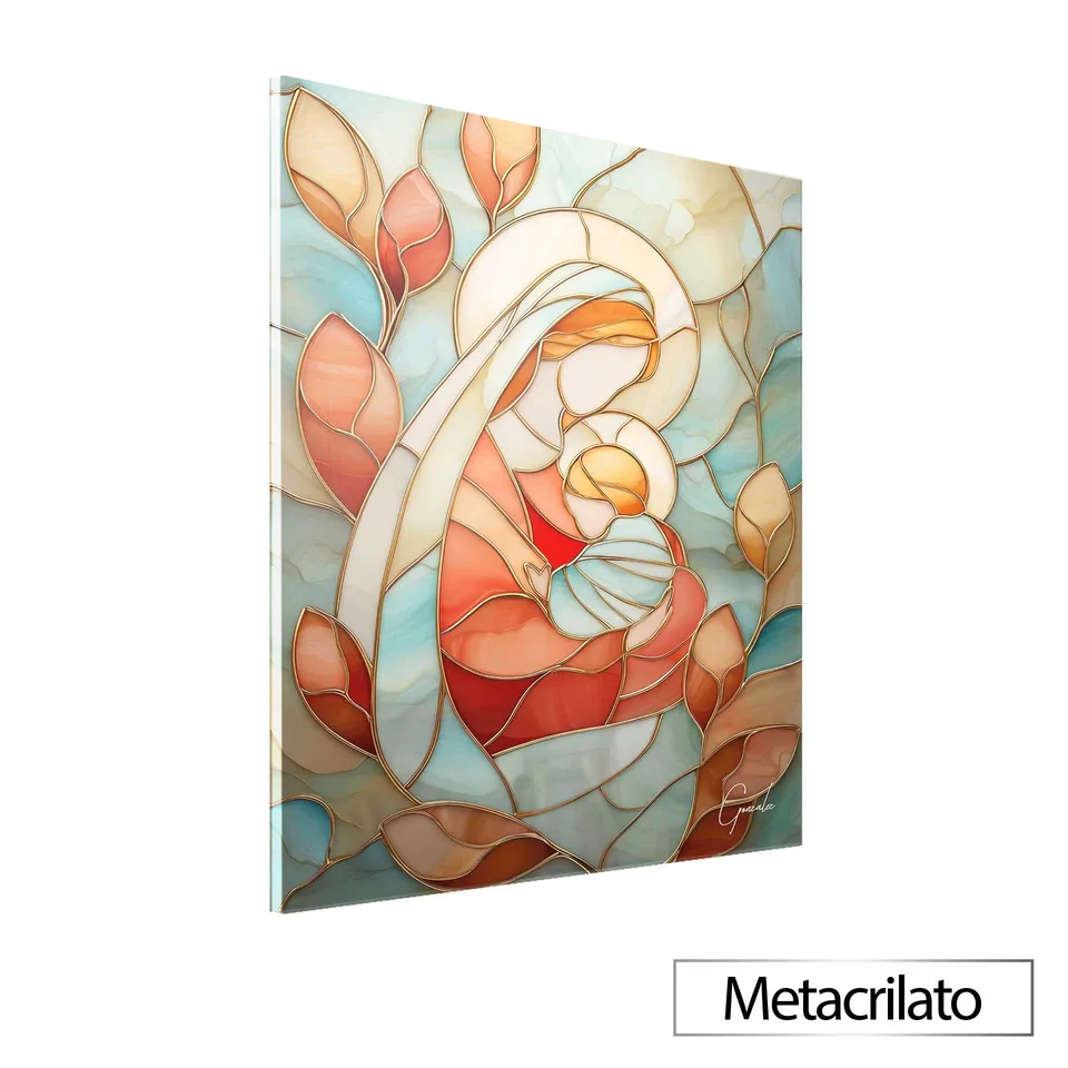 Quadro Laço Sagrado Vitrart com acabamento em metacrilato