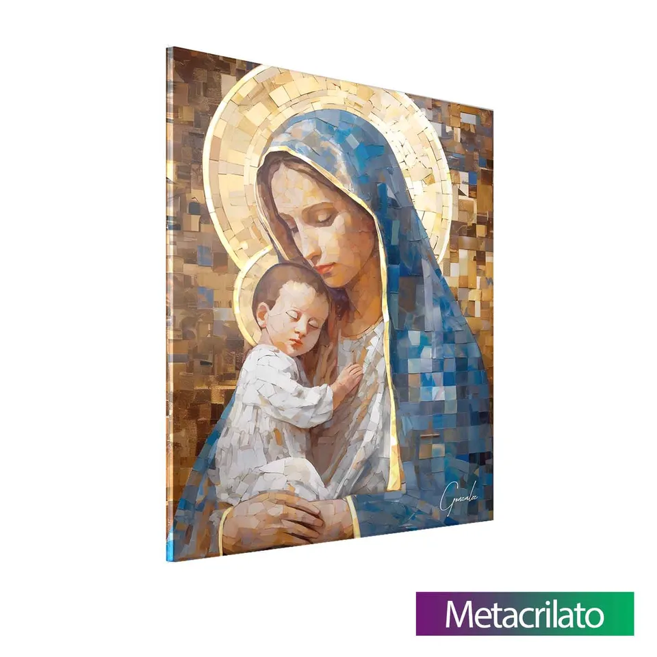 Quadro Maria e Jesus Grid Art, de Gonzalez — foto 14