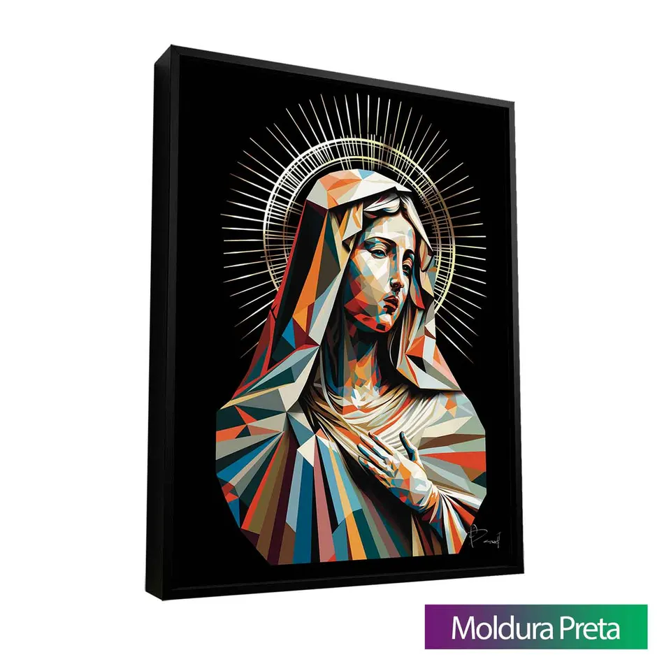 Quadro Maria Geométrica, de Benoit — foto 10
