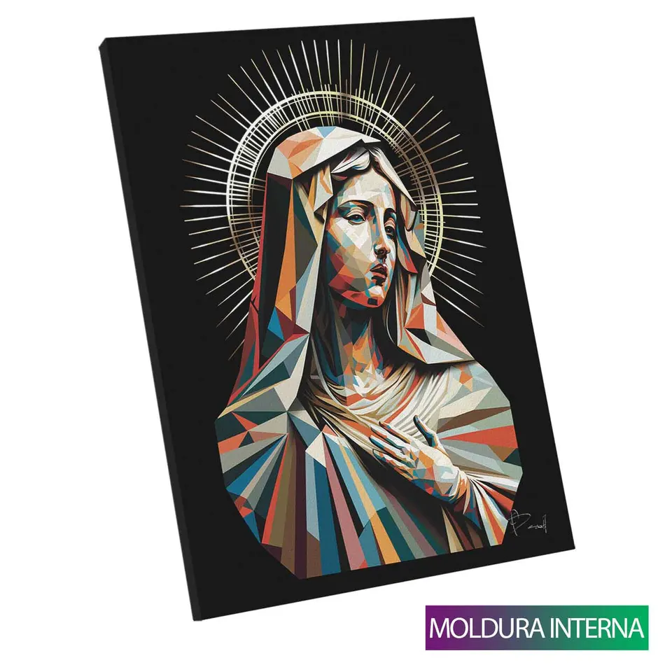 Quadro Maria Geométrica, de Benoit — foto 12
