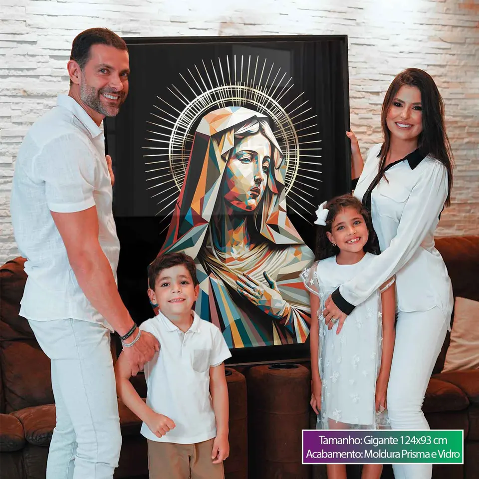 Quadro Maria Geométrica, de Benoit — foto 8