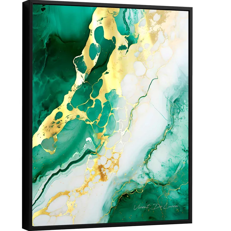 Quadro Mármore Esmeralda