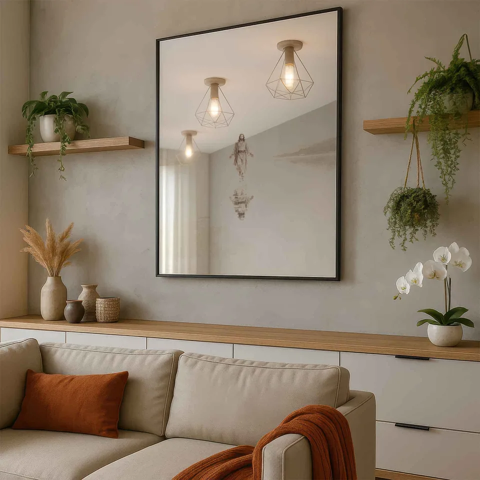 Quadro milagre Sobre as Águas – Coleção Minimalista, de Vicent de Lucca — foto 6