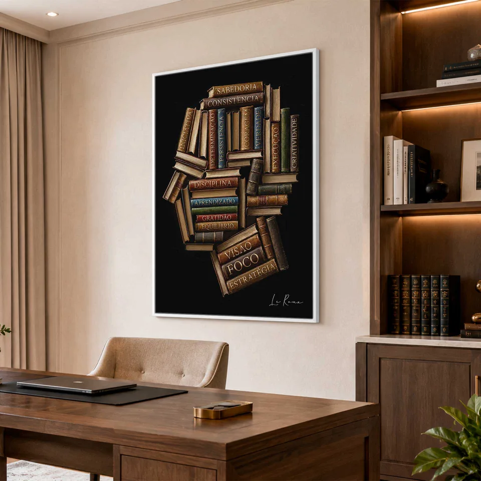 Quadro Mindset do Conhecimento, de Le Roux — foto 5