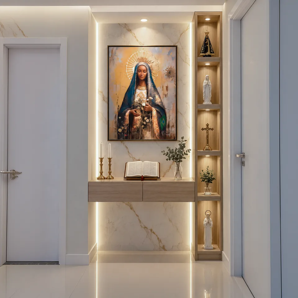 Quadro Nossa Senhora Aparecida Strati D'Arte — foto 11