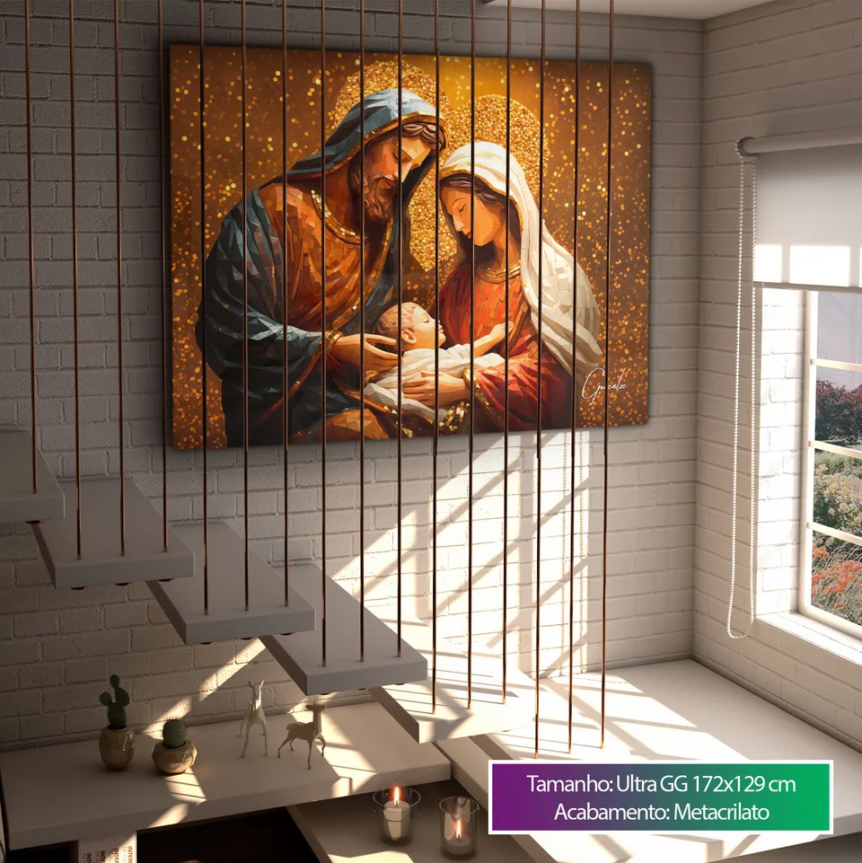 Quadro O Amor da Sagrada Família, de Gonzalez — foto 10