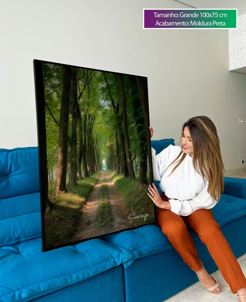 Quadro O Caminho da Floresta, de Sovereign — foto 3