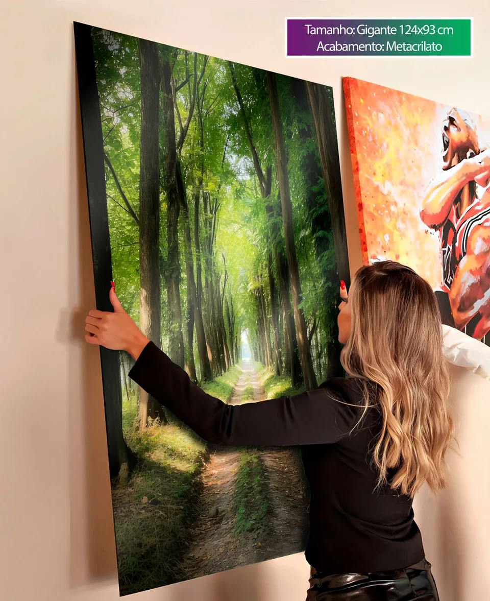 Quadro O Caminho da Floresta, de Sovereign — foto 4