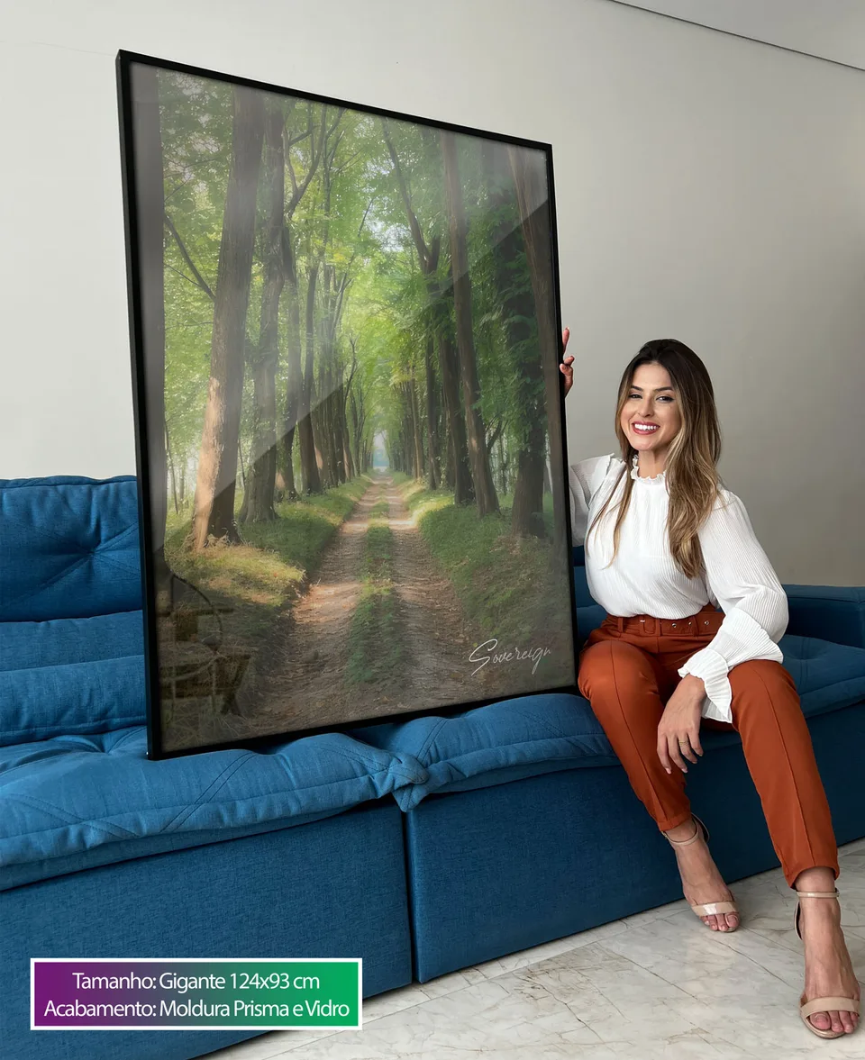 Quadro O Caminho da Floresta, de Sovereign — foto 5