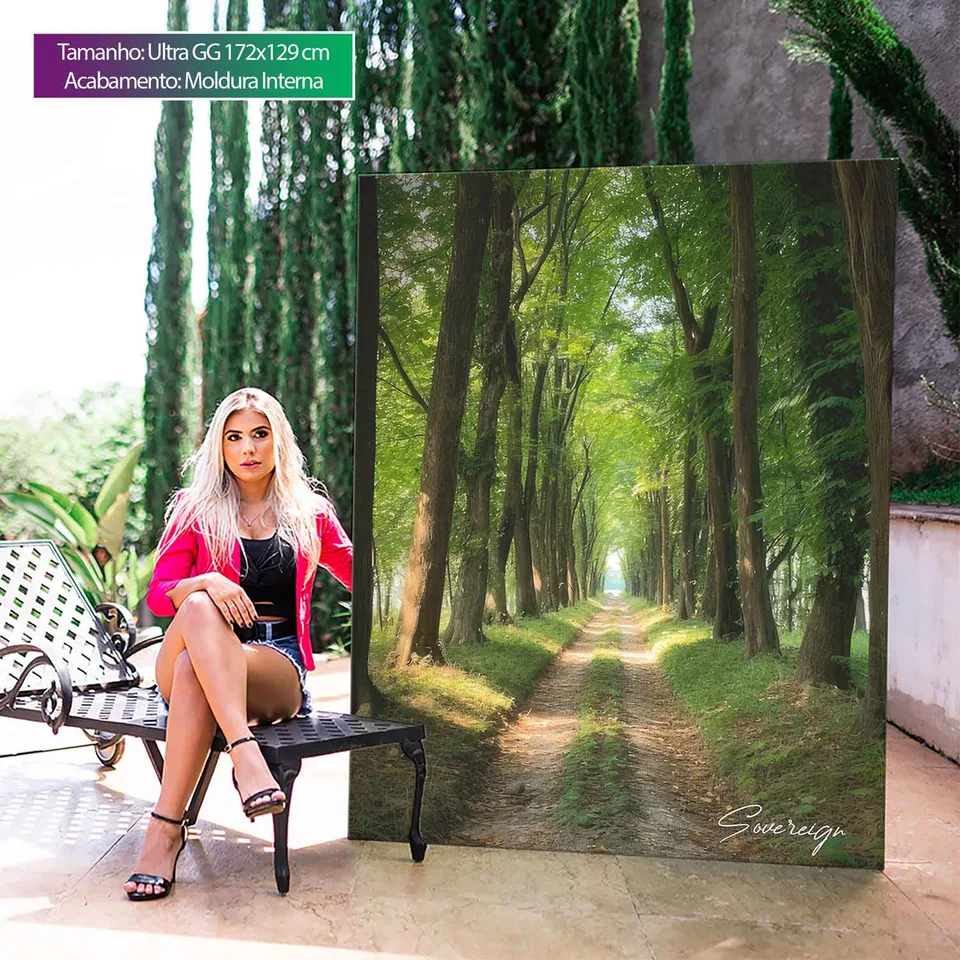 Quadro O Caminho da Floresta, de Sovereign — foto 6