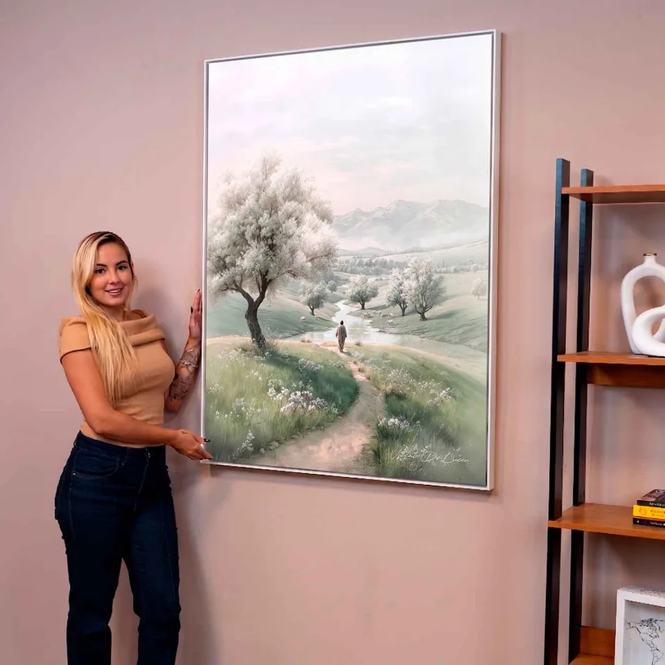 Quadro O Caminho do Pastor, de Vicent de Lucca — foto 3