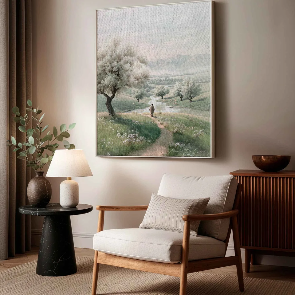 Quadro O Caminho do Pastor, de Vicent de Lucca — foto 4