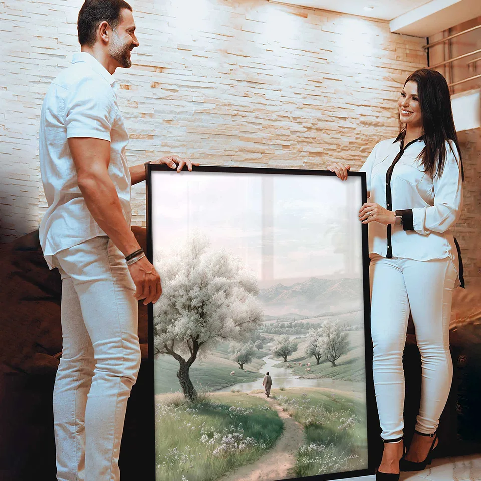 Quadro O Caminho do Pastor, de Vicent de Lucca — foto 6