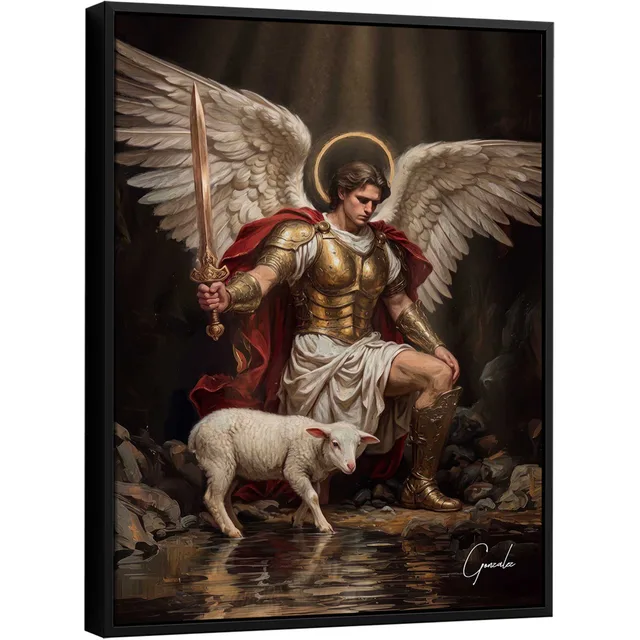 Quadro O Defensor Celestial