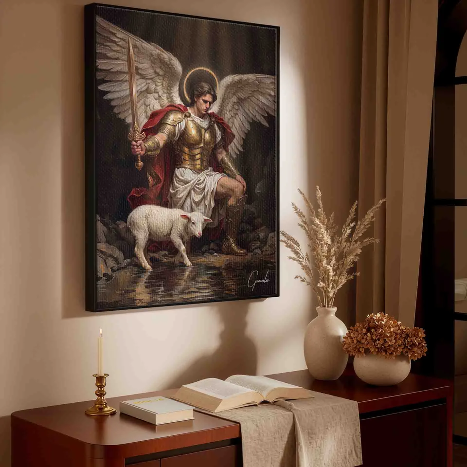 Quadro O Defensor Celestial, de Gonzalez — foto 2