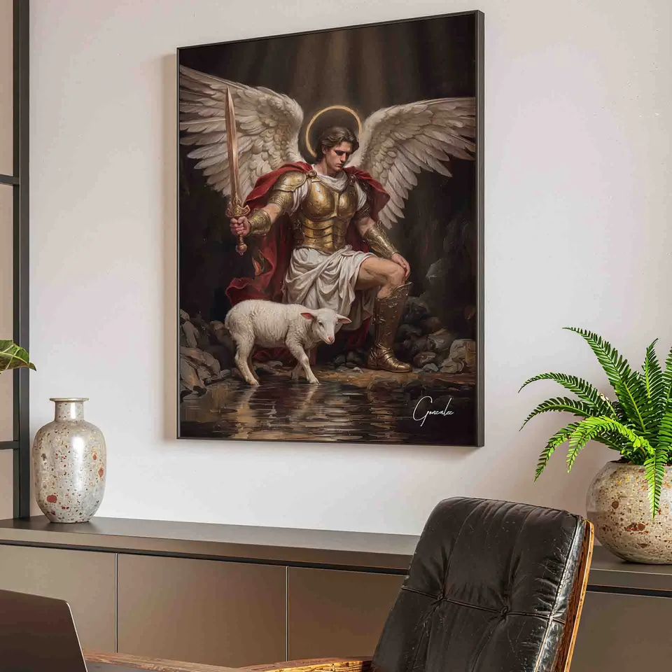 Quadro O Defensor Celestial, de Gonzalez — foto 5