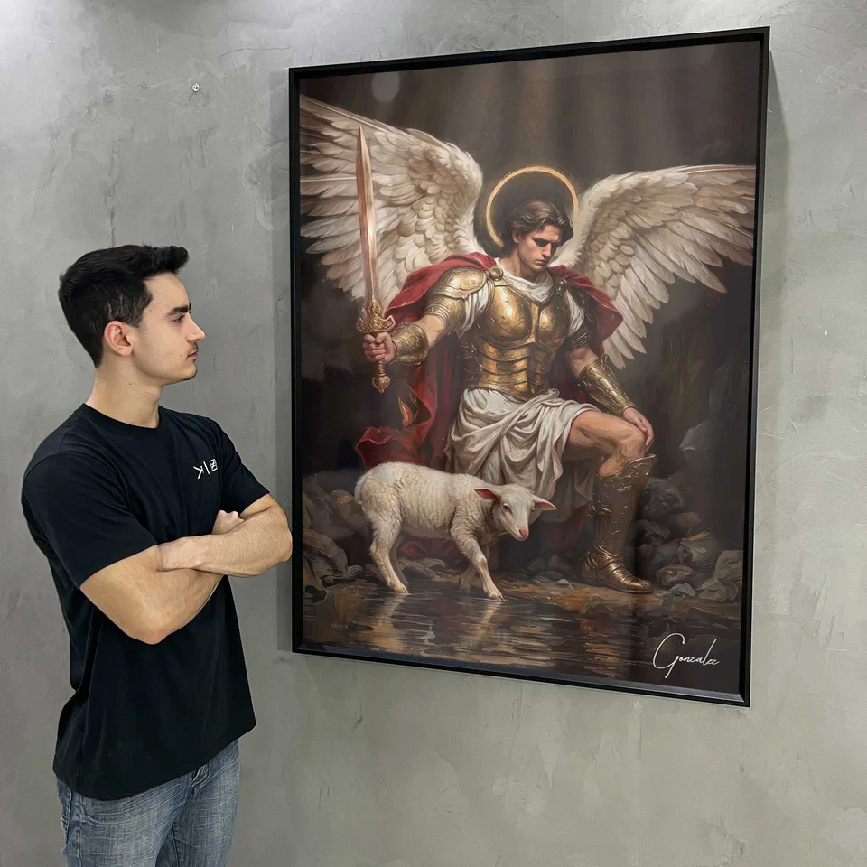Quadro O Defensor Celestial, de Gonzalez — foto 6