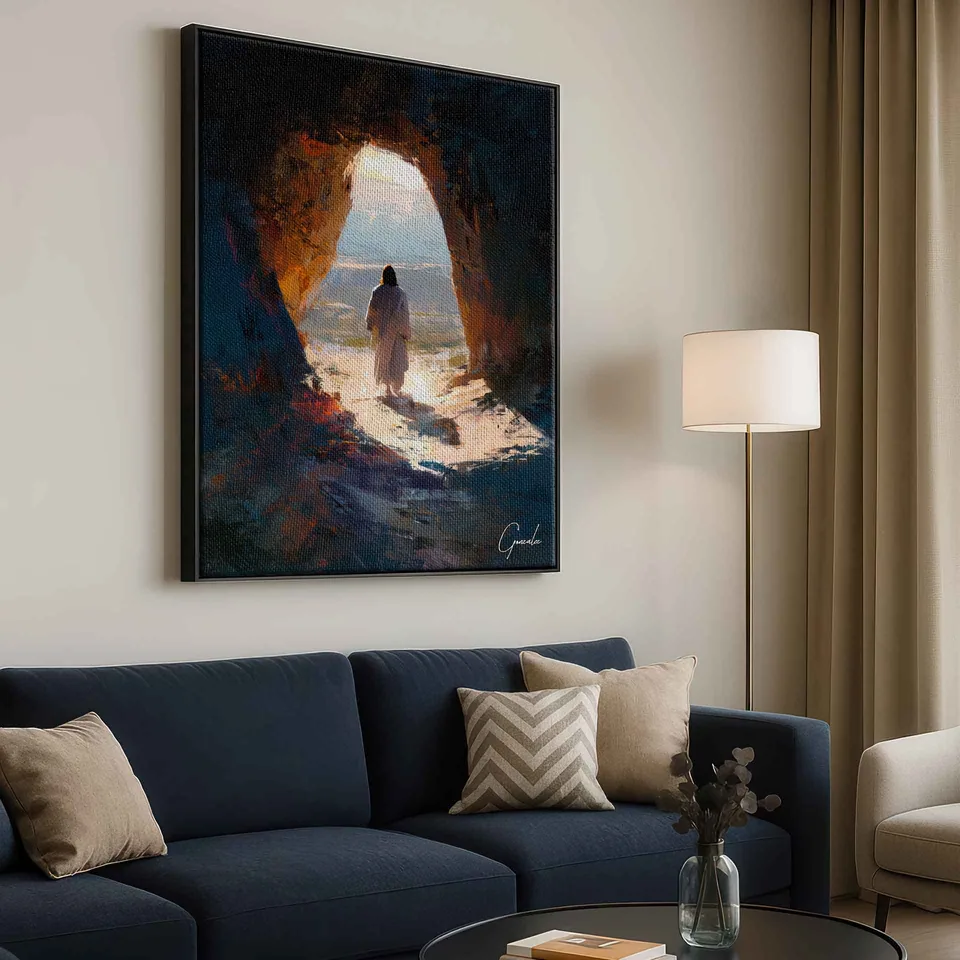 Quadro O Despertar da Fé, de Gonzalez — foto 7