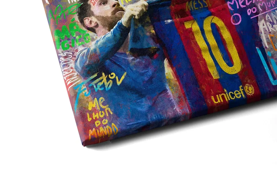 Quadro O ET da Catalunha Messi, de CRAIG — foto 3