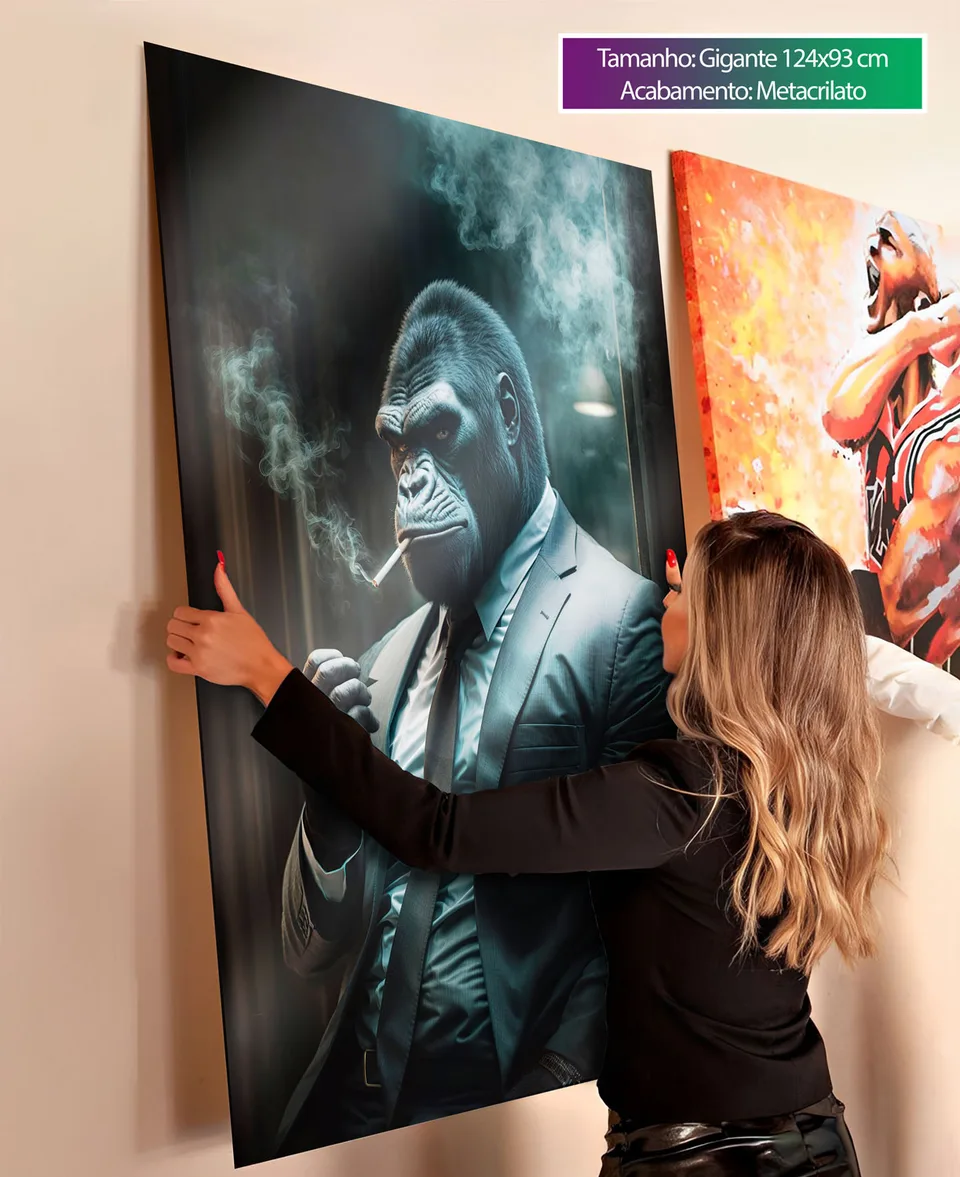 Quadro O Gorila Gângster, de Le Blanc — foto 13