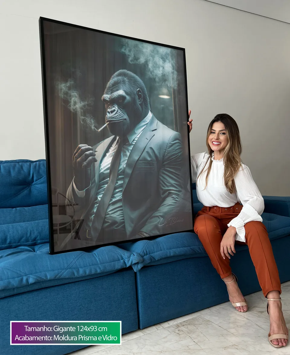 Quadro O Gorila Gângster, de Le Blanc — foto 4