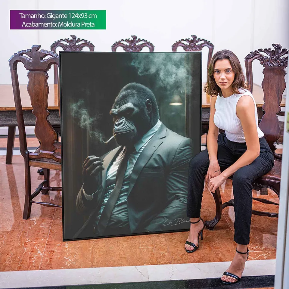Quadro O Gorila Gângster, de Le Blanc — foto 7