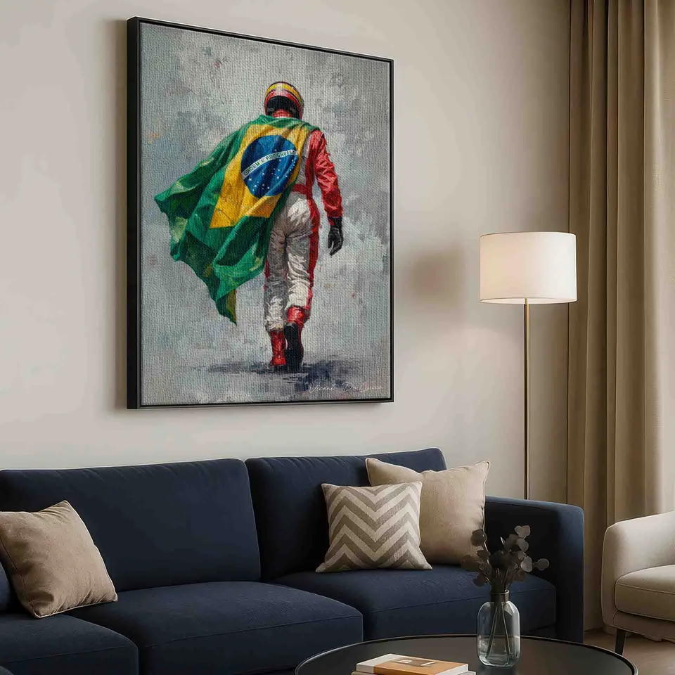 Quadro O Herói Brasileiro, de Vicent de Lucca — foto 4