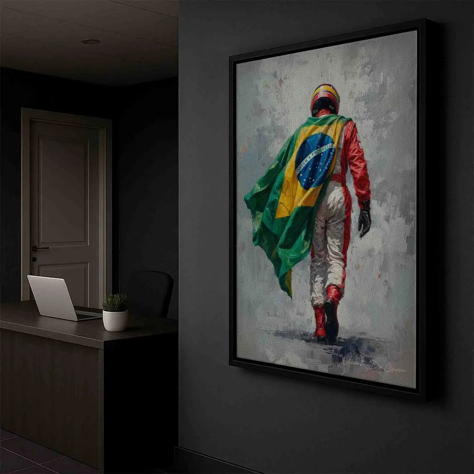 Quadro O Herói Brasileiro, de Vicent de Lucca — foto 5