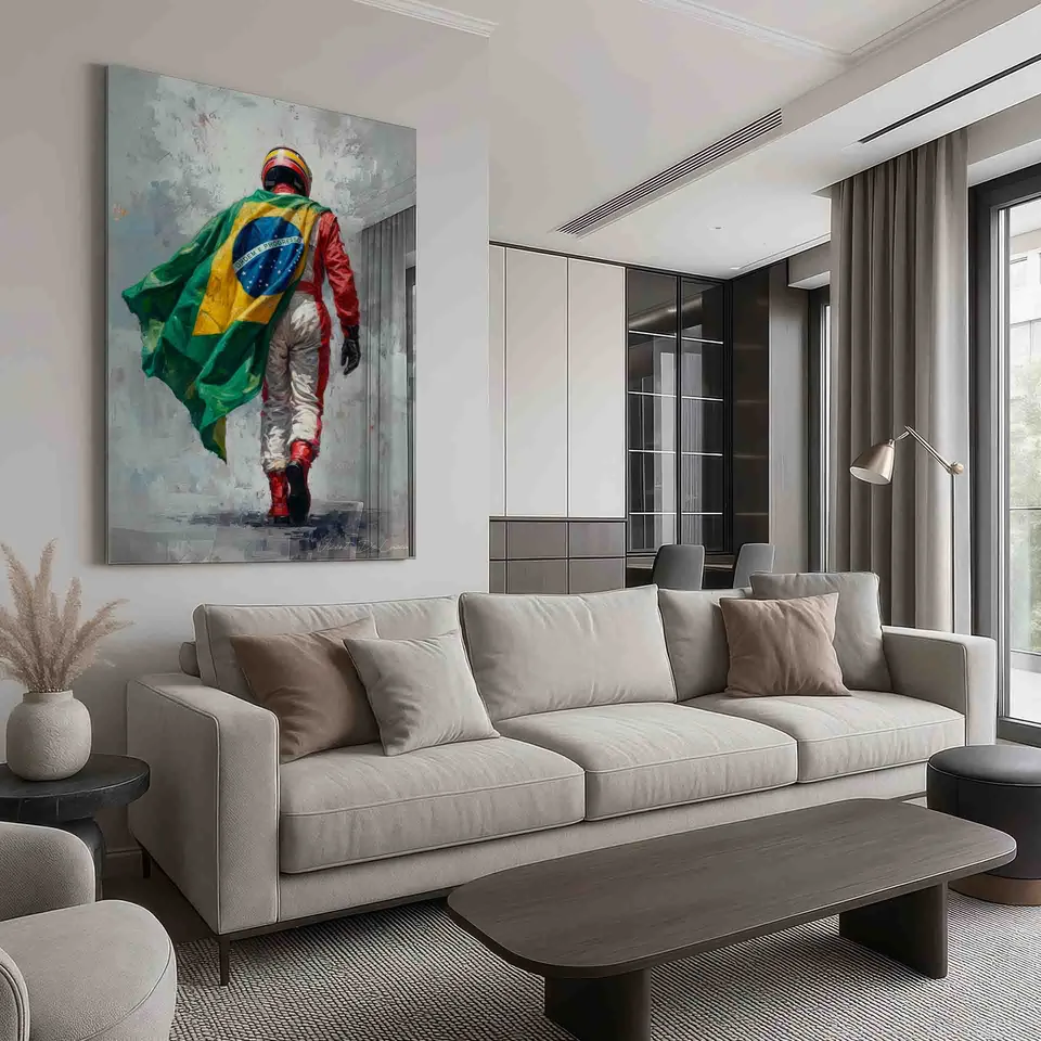 Quadro O Herói Brasileiro, de Vicent de Lucca — foto 7