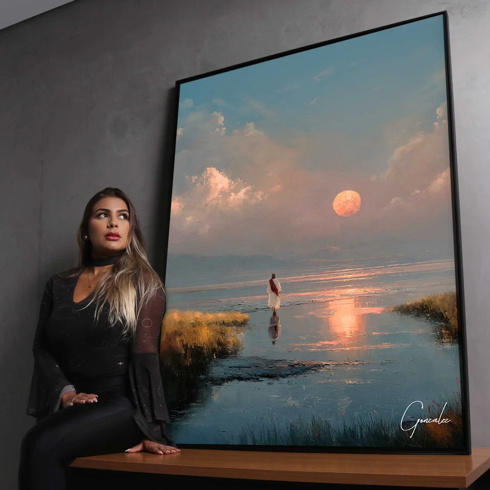 Quadro O Horizonte Infinito de Cristo, de Gonzalez — foto 6