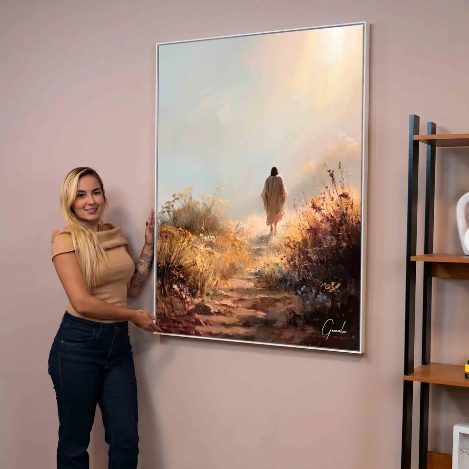 Quadro O Jardim de Cristo, de Gonzalez — foto 3