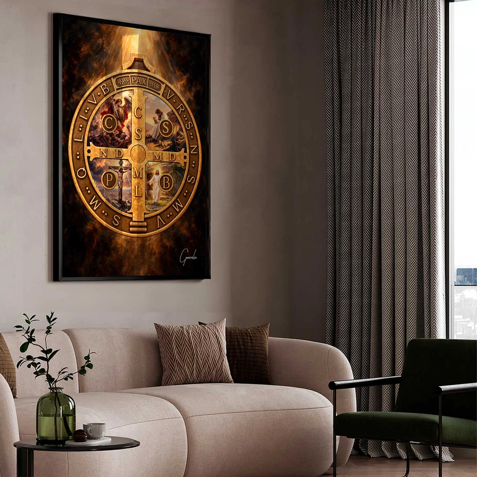 Quadro O Legado da Medalha de São Bento — foto 3