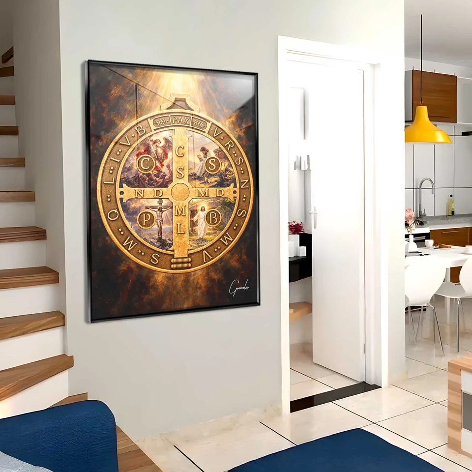 Quadro O Legado da Medalha de São Bento — foto 4