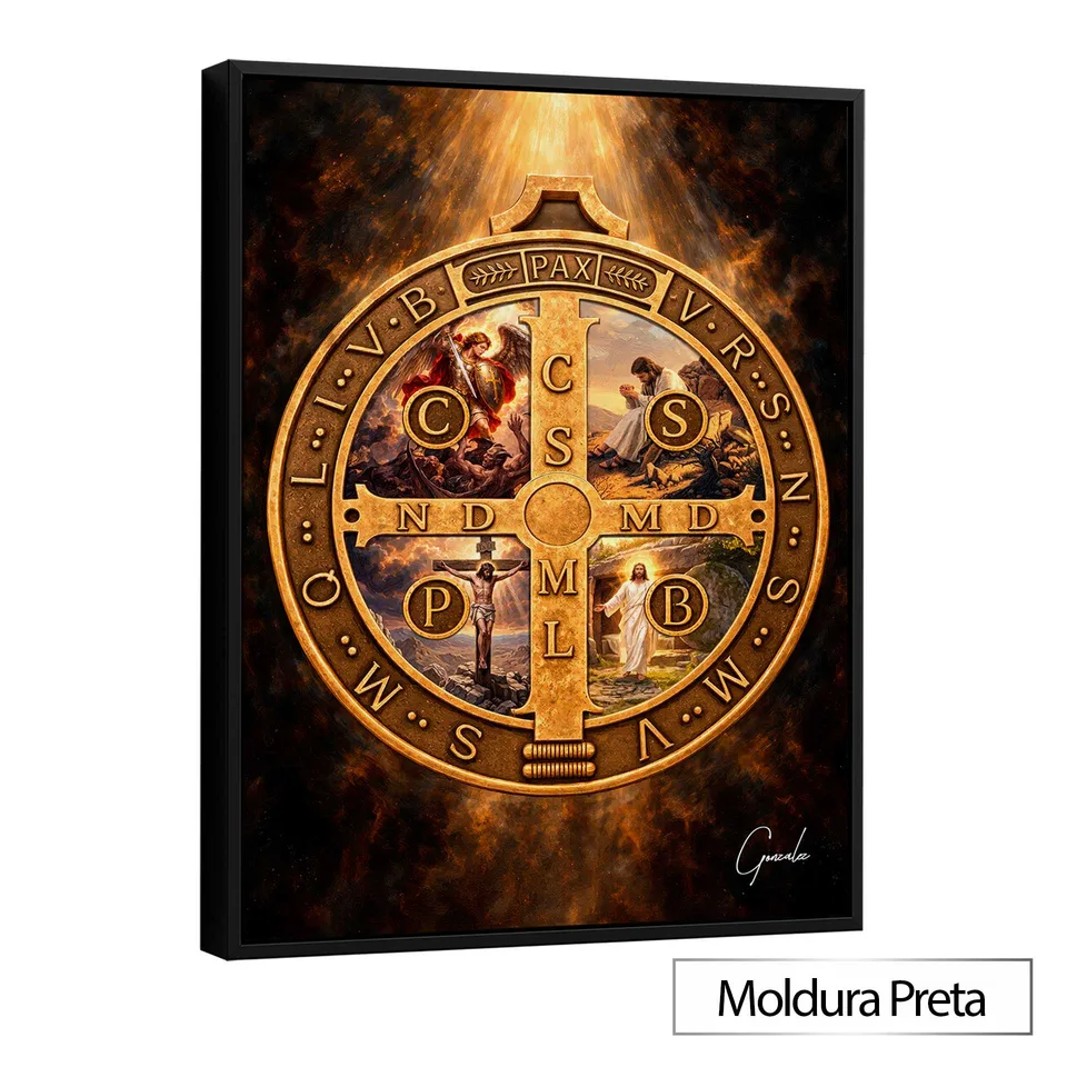 Quadro O Legado da Medalha de São Bento — foto 9