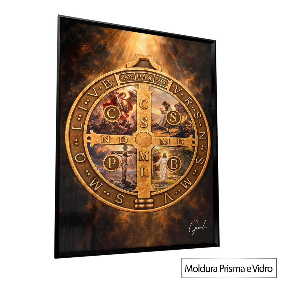 Quadro O Legado da Medalha de São Bento — foto 10