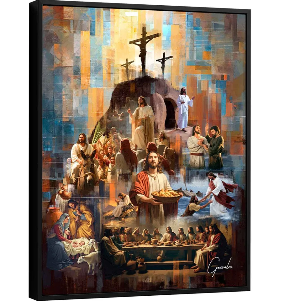 Quadro O Legado de Cristo - Monte Divino